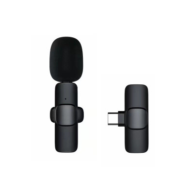 Micro Thu Âm không Dây Dành cho điện thoại Iphone IOS Cổng Lightningg , máy tính bảng PC Laptop Máy Ảnh chất lượng cao Hỗ Trợ Quay Video Livestream - hàng nhập khẩu