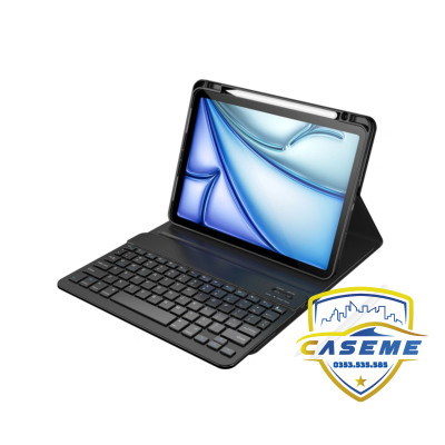 Bao da bàn phím dành cho iPad Air 11 inch M3 2025 Wi Wu MK-006 – 3 trong 1 kèm bút cảm ứng - Hàng chính hãng