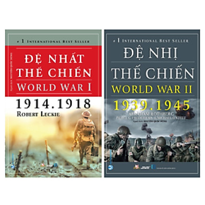 Combo 2 cuốn World War : Đệ Nhất Thế Chiến I – Đệ Nhị Thế Chiến II