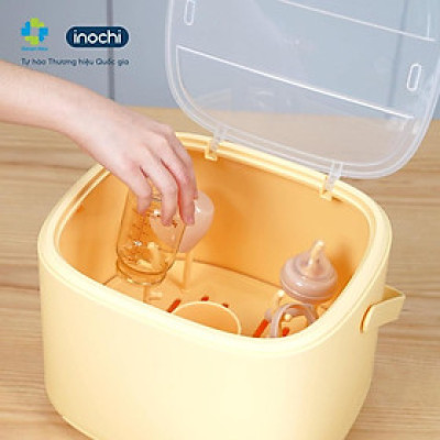 Giá úp bình sữa Aoi - không chứa BPA độc hại, an toàn cho sức khỏe, Chính hãng inochi, tiêu chuẩn nhật bản.