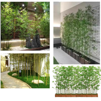 Cây trúc quân tử giả Set cây trúc giả - size 120cm, 150cm - Cây giả, hoa lụa Decor trang trí nhà cửa