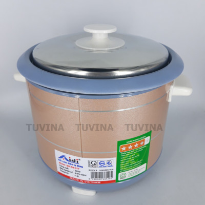 Nồi cơm điện nắp rời 1.2 Lít Aidi chống dính MR-SM 07F - Hàng Chính Hãng