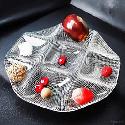 ĐĨA PHA LÊ FLORENCE 9 NGĂN 33,5CM Hàng chính hãng