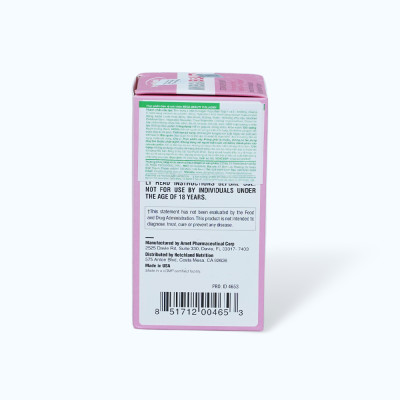 Viên uống Hotchland MegaBeauty ngăn nếp nhăn, làm đẹp da, tóc, móng (Hộp 90 viên)