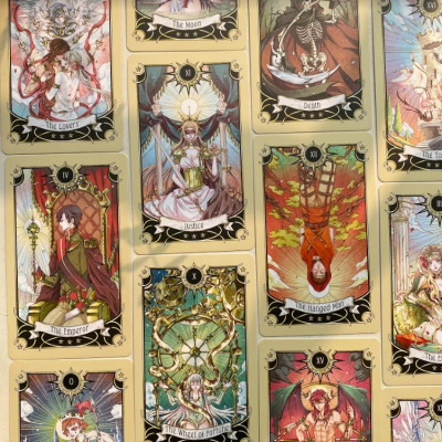 Boxset Việt Hoá - Mystical Manga Tarot (Bộ Bài Và Sách Hướng Dẫn)