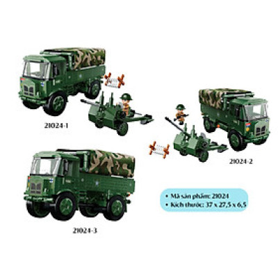 21024 Bộ đồ chơi lắp ráp mô hình người chiến sĩ dũng cảm Dunkirk - QMAN