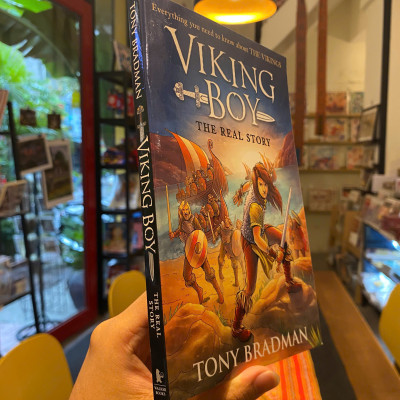 Sách - Viking Boy: the Real Story: Everything you need to know about the Vikings by Tony Bradman