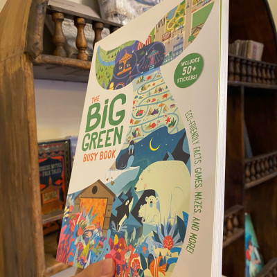 Sách - Big Green Busy Book by Damara Strong | Learn Simple Ways - Children