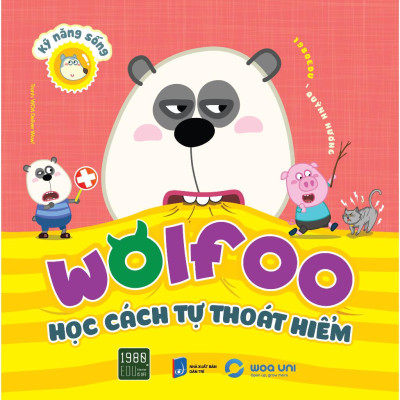 Combo 6 Cuốn Wolfoo Học Kỹ Năng Sống - Bản Quyền