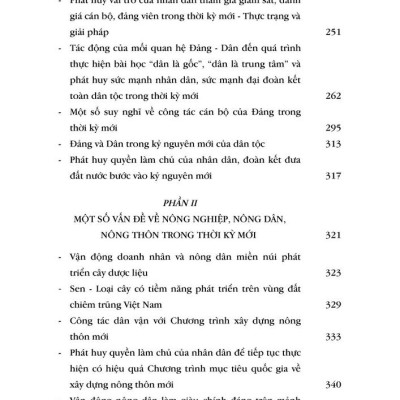 Đảng và Dân trong thời kỳ mới - bản in 2025