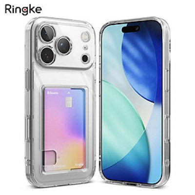 Ốp lưng cho iPhone 17 Pro Max / 17 Pro / 17 / Air RINGKE Fusion Card - Hàng Chính Hãng