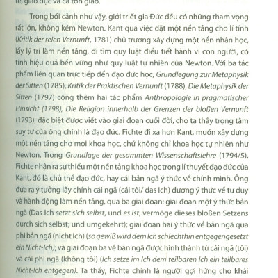 Chủ Nghĩa Duy Tâm Đức - Từ I.Kant Tới G.W.F Hegel (Tủ Sách Khoa Học, Giáo Trình KHXH & NV)