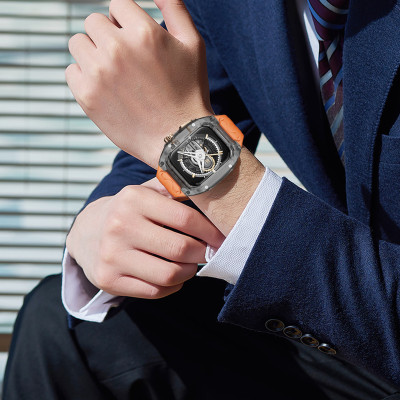 Ốp Case tích hợp dây đeo Lamborghini Style cho Apple Watch Series 4/5/6/SE/7/8/9/SE1,2,3 Size 40mm/41mm & 44mm/45mm - Hàng Chính Hãng