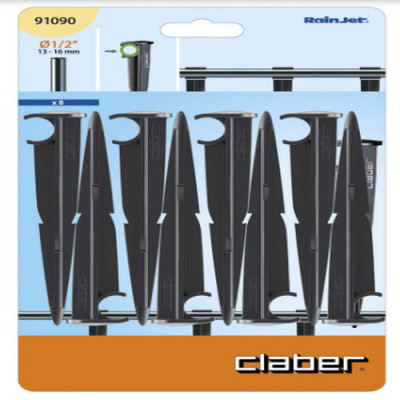 Cây Chống Ống 1/2" (13-16mm) Claber 91090 , hộp 8 cái