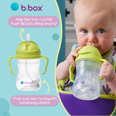 Bình Nước Tập Uống Chống Sặc 360 Độ Thương Hiệu Úc B.BOX