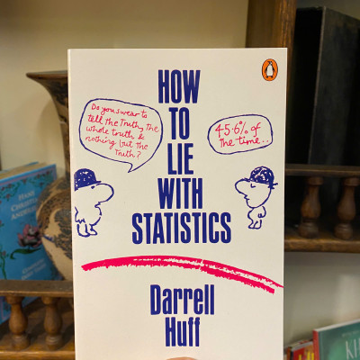 Sách - How To Lie With Statistics by Darell Huff/ Sách tiếng Anh/ English/ Statistic