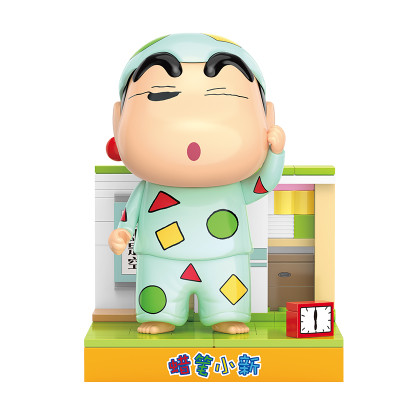 Đồ chơi - BALODY - 21272-5 Bộ xếp hình Crayon Shin-chan (129chi tiết) (KT8.5x8.5x11cm)