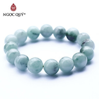 Vòng tay đá cẩm thạch phỉ thúy mệnh hỏa, mộc - Ngọc Quý Gemstones