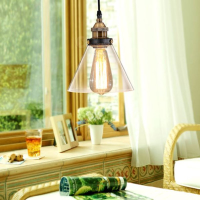 Đèn thả EUNIN chao thủy tinh cao cấp trang trí nội thất hiện đại [ẢNH THẬT 100%].