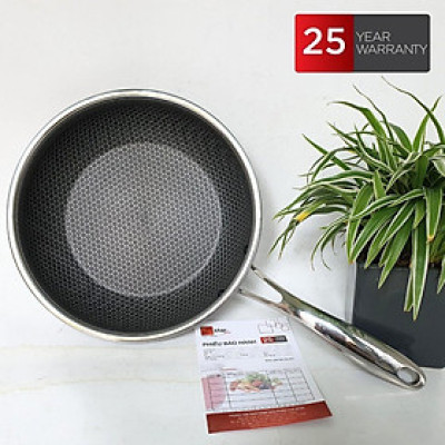 Chảo Chống Dính Blackcube 3 Lớp Đáy Liền Fivestar (16cm/28cm)