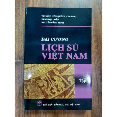 Sách - Combo Đại Cương Lịch Sử Việt Nam Tập 1 + Tập 2 - NXB Giáo Dục - HV
