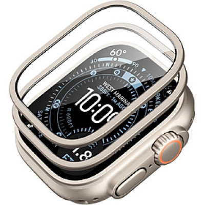 Kính Cường Lực Viền Kim Loại cho Apple Watch Ultra 3 49mm ESR Armorite Screen Protector – Hàng Chính Hãng