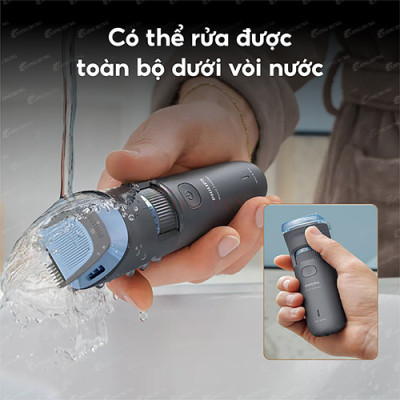 Máy cạo râu Philips Beard Trimmer 3000 Series BT3617/15 - Hàng chính hãng