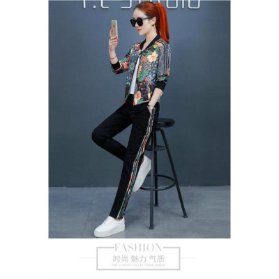 ĐỒ BỘ THU ĐÔNG NỮ IN HOA 3D CAO CẤP