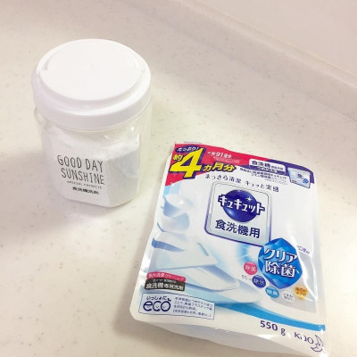 Combo Kao - Bột rửa bát Nhật Bản Kyukyuto cho máy rửa bát - Hàng nội địa Nhật Bản #Made in Japan