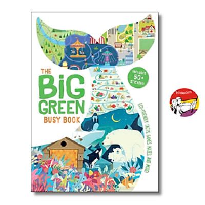 Sách - Big Green Busy Book by Damara Strong | Learn Simple Ways - Children