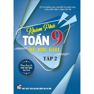 Sách - combo khám phá toán lớp 9 để học giỏi - tập 1  + 2 (dùng chung cho các bộ sgk hiện hành) - HA