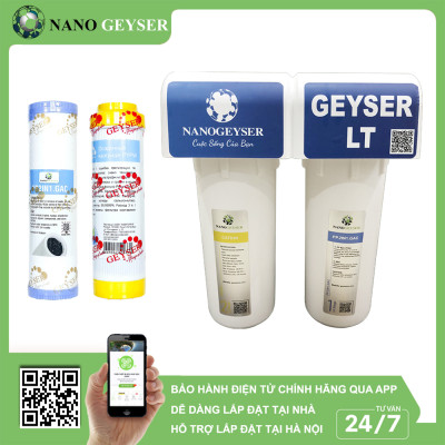 Bộ lọc thô đầu nguồn Geyser dùng cho nước sinh hoạt - Hàng Chính Hãng