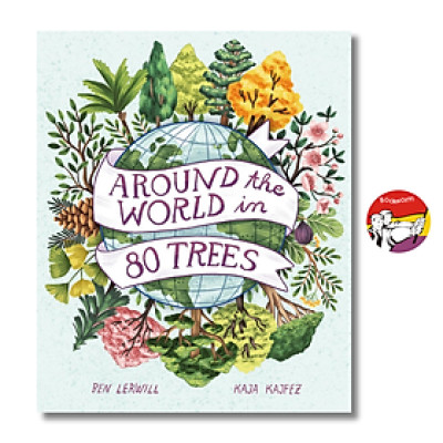 Sách - Around the World in 80 Trees by Ben Lerwill | Children