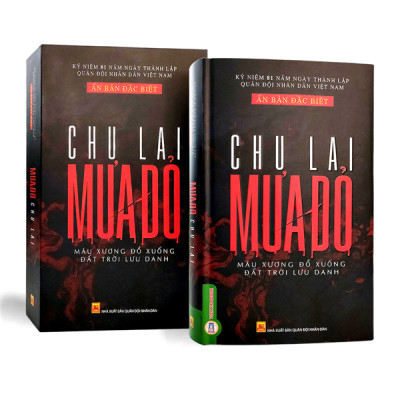 Sách Mưa Đỏ (Chu Lai) Ấn Bản Đặc Biệt Bìa Cứng - Kèm Hộp