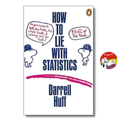 Sách - How To Lie With Statistics by Darell Huff/ Sách tiếng Anh/ English/ Statistic