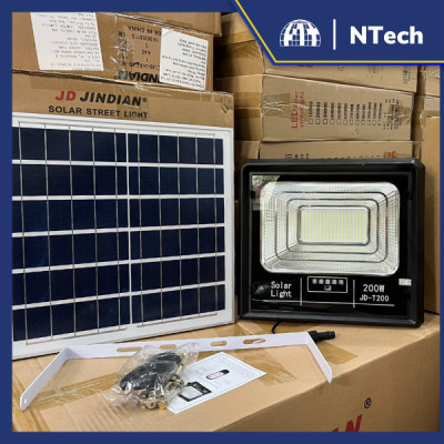 Đèn năng lượng mặt trời 200w JD-T200 Jindian