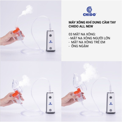 Máy xông mũi họng CHIDO công nghệ Nhật Bản