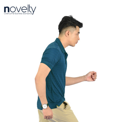 Áo thun Polo nam Novelty 210057 màu xanh