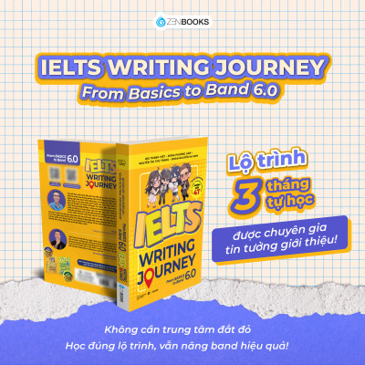 Combo Sách IELTS Cho Người Mới Bắt Đầu: Tư Duy Học IELTS +IELTS Speaking Journey + IELTS Writing Journey