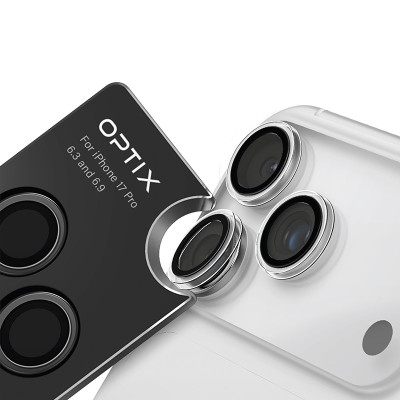 Kính Bảo Vệ Camera Cho iPhone 17/ 17 Air/ 17 Pro/ 17 Pro Max UNIQ OPTIX CLEARSHIELD Cho Hình Ảnh Rõ Nét Kính Cường Lực 9H Hàng Chính Hãng