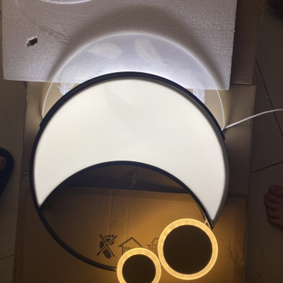 Đèn trần MONSKY BEATRIX hiện đại trang trí nội thất cao cấp 3 chế độ ánh sáng có khiển từ xa