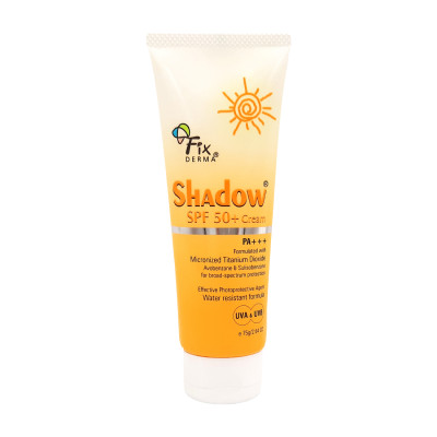 Kem chống nắng FIXDERMA SHADOW SPF 50+ Cream giúp giữ ẩm, giúp bảo vệ da (Tuýp 75g)