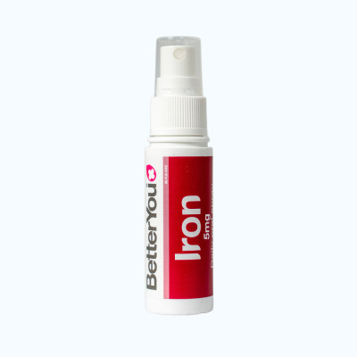Thực phẩm bảo vệ sức khỏe BetterYou Iron 5mg Daily Oral Spray