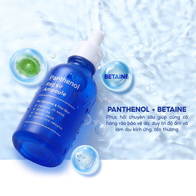 Tinh chất phục hồi da La Bonita Vital Panthenol Repair Ampoule (2ml/50ml) - Hàng chính hãng
