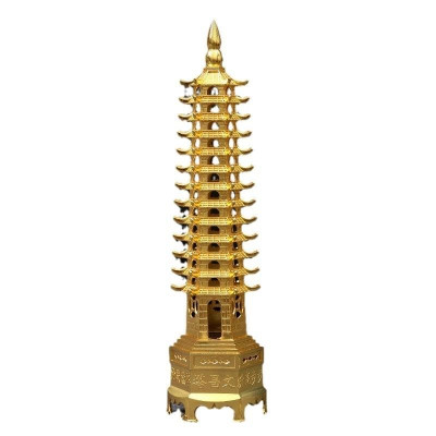 Tháp văn xương 9 tầng hợp kim đồng cầu đỗ đạt công danh