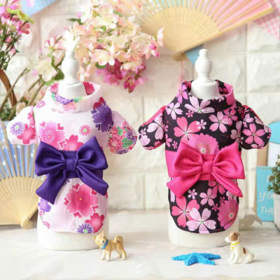 VÁY HOA KIỂU NHẬT BẢN SANG TRỌNG TỪ TỪ 0.5-8KG DÀNH CHO CHÓ MÈO