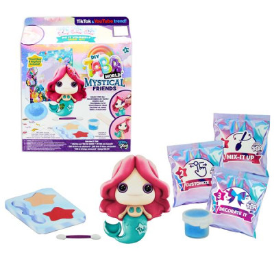 Đồ Chơi Móc Khóa Squishy DIY - Taba World 855052-7L - Nàng Tiên Cá