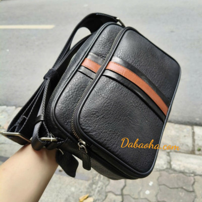 Túi Đeo Chéo Nam Da Bò Thật BHM6179 – Gọn Nhẹ, Bền Bỉ, Đậm Chất Nam Tính