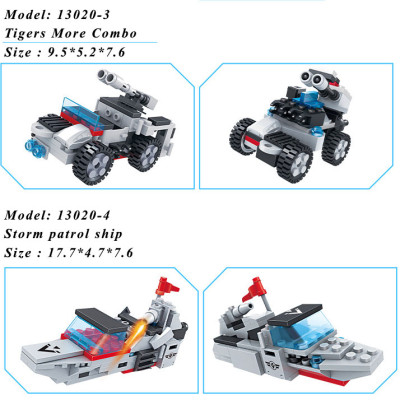 Đồ chơi lắp ráp trẻ em bằng nhựa ABS an toàn -Tàu chiến MECH và SIEU ROBOT BẢO VỆ TRÁI ĐẤT-