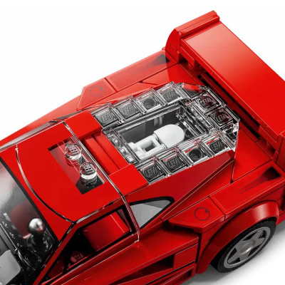 Đồ Chơi Lắp Ráp Siêu Xe Thể Thao Ferrari F40 - Lego Speed Champions 76934